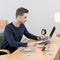 Portable Aluminum Laptop Stand Tablet Holder Heat Dissipation for 11.0-15.6 Inch Laptop Tablet MacBook Air/MacBook Pro for iPad Pro 12.9 Inch
