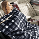ELUTO 12V Car Heated Blanket Heating Pads Cover