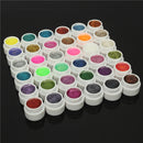 DANCINGNAIL 36 Colors 5ml Small Glitter Shiny Powder UV Gel Builder Nail Art DIY Manicure