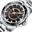 CURREN 8359 Calendar Full Steel Business Style Men Watch Waterproof Quartz Watch