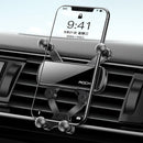 Rock Mini Gravity Linkage Automatic Linkage Air Vent Car Phone Holder For 4.5-6.5 Inch Smart Phone For iPhone 11 Pro Max For Samsung Note 10+ Xiaomi Redmi Note 8 Pro