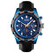 SKMEI 9189 Sports Luxury Leather Strap Luminous Waterproof Men Watch Quartz Watch