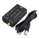 PJ.MIAOLAI H2 PCM2704 External Computer Sound Card Mini USB DAC Decoder Optical Fiber Coaxial Signal Output