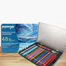 Painting Soluble Color Pencil Adult Hand-Painted Beginner Water-Soluble Iron Box Set For 48/72 Colors