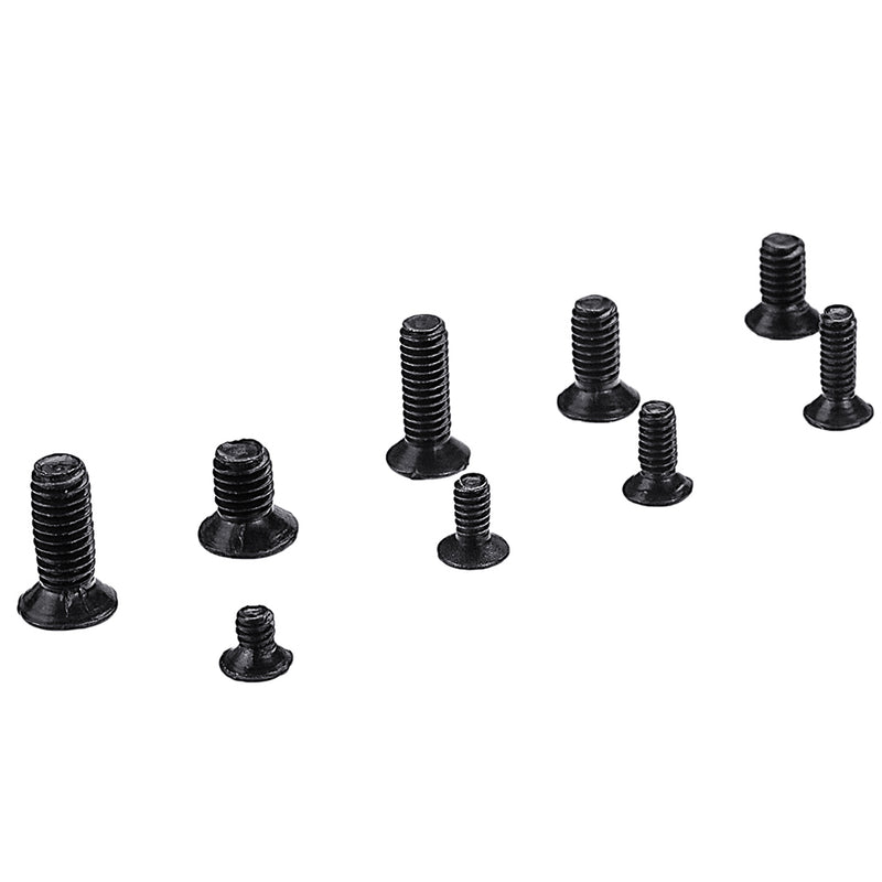 Suleve MXCP3 240Pcs Mini Phillips Screw Carbon Steel Electronic Flat Head Notebook Laptop Repair