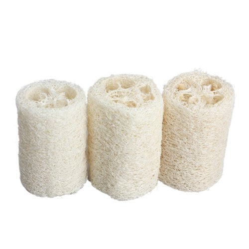 3PCS Natural Loofah Bath Body Shower Sponge Scrubber (Large) Y1S2