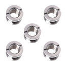 1/4" to 3/8" Convert Screw (5 Pack) Adapter for Tripod and camera and quick T3X1