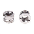 1/4" to 3/8" Convert Screw (5 Pack) Adapter for Tripod and camera and quick T3X1