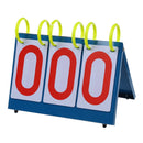Multi-Purpose Sports Three Digit Flip Scoreboard for Knowledge Contest. W5B2