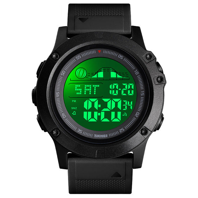 SKMEI 1476 Large Dial Multi-function Chronograph Alarm Outdoor Sports Waterproof Men Watch Digital Watch