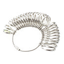 Finger ring Metal meter gauge tools measure size for jewelry