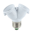 5 x Double Lamps Adapter LED Bulb E27 Base F9W5