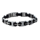 12mm Men's Stainless Steel Bracelet Cross Bracelet Bangle TOP