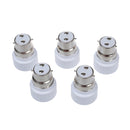 B22 to GU10 Lamp Light Bulb Base Socket Converter Adaptor 5 pack S4Y1