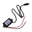 Car Charger DC Converter Module 12V To 5V 3A 15W with Micro USB Cable X9Z2