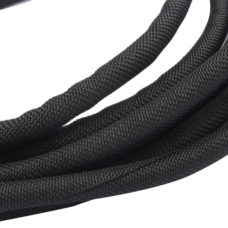 3.25m Flame Retardant Anti-corrosion Self Wrap Braided PET Wire Nylon Sleeve