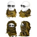 Multifunction Thicken Tactical Scarf Full Face Mask Cycling Running Headband Breathable Bandanas Winter Hunting Hat
