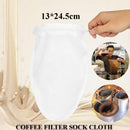 5 Inch Cotton Cloth Strainer Filter Thai Tea Sock Strainer Traditional Infuser Coffee Milk Making