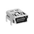 10pcs MINI Full Pin 90 Degree Female Socket Connector Charging Socket USB Socket Interface