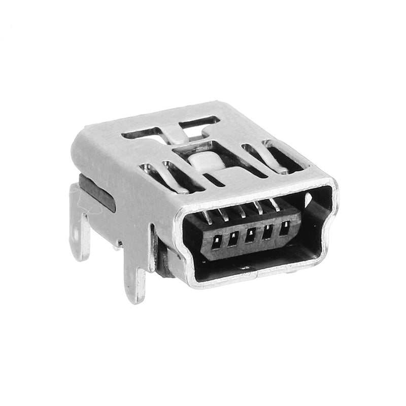 10pcs MINI Full Pin 90 Degree Female Socket Connector Charging Socket USB Socket Interface