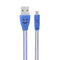 1.0M USB 2.0 to Micro USB LED Charging Data Line for Tablet Cell Phone