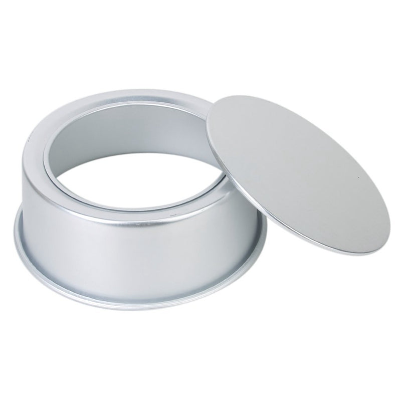 12 Inch Sandwich Cake Baking Tin Pan Mould Box Round Deep Loose Base Bottom J5F1