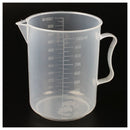 1000ml Transparent Graduated Beaker with Handle Z5R4