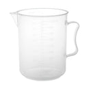 1000ml Transparent Graduated Beaker with Handle Z5R4