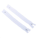 Approx. 24pcs 7 Inches Nylon Zippers Wholesale for Sewing---White X1N7