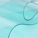 200x18x0.19cm Freezer Room PVC Plastic Strip Clear Curtains Door Kit Hanging Rail