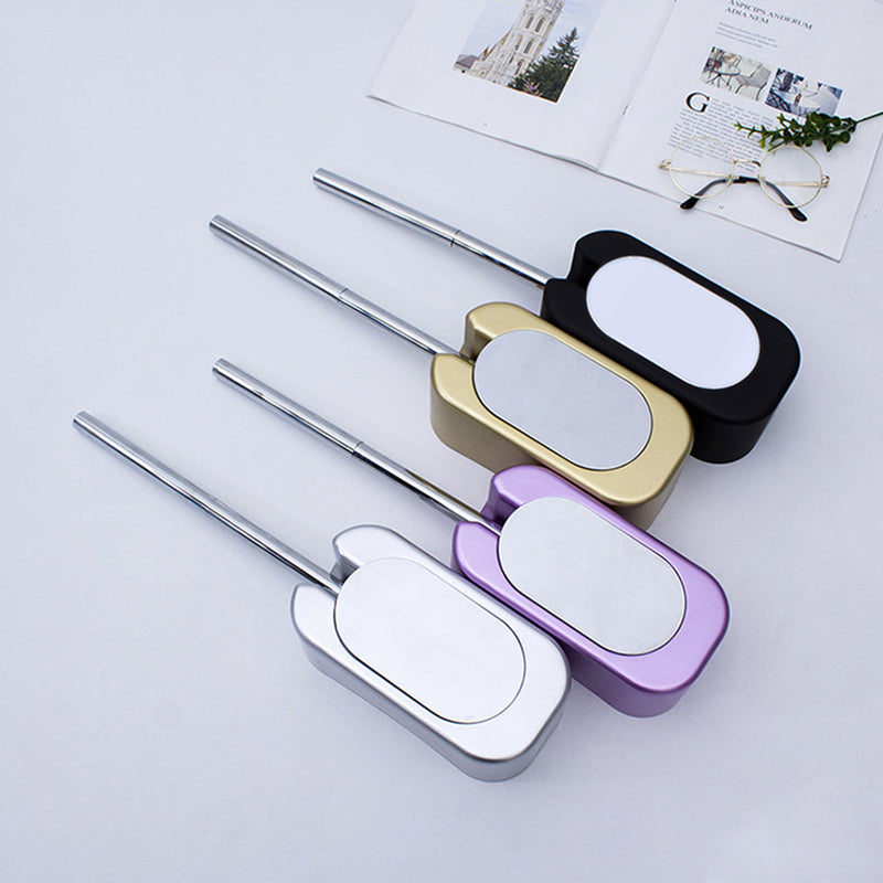Bathroom Toilet Brush Set Wall-Mounted Brush Long Handle Stianless Steel Cleaning Brushes Holder