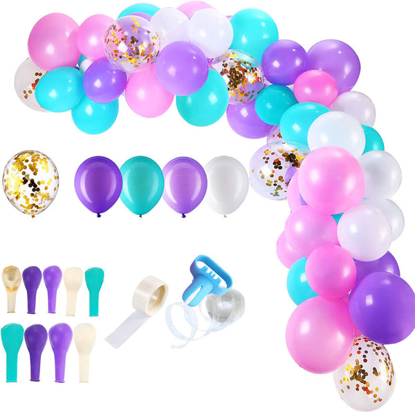 113Pcs Multicolor Balloon Arch Garlands Sets Confetti Latex Balloons Chain Floral Garl Wedding Decoration