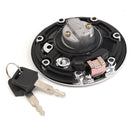 Fuel Gas Tank Cap Cover With Key For Kawasaki Ninja ZZR250 ZX6R ZX7R ZX9R GSE