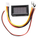 LED Digital Voltmeter Voltage Indicator Ammeter 0 - 100V 50A I1U1