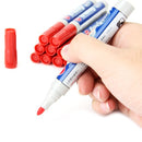 10 PCS Erasable Whiteboard Marker Red Pencil For Office Home School S8G6
