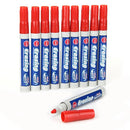 10 PCS Erasable Whiteboard Marker Red Pencil For Office Home School S8G6