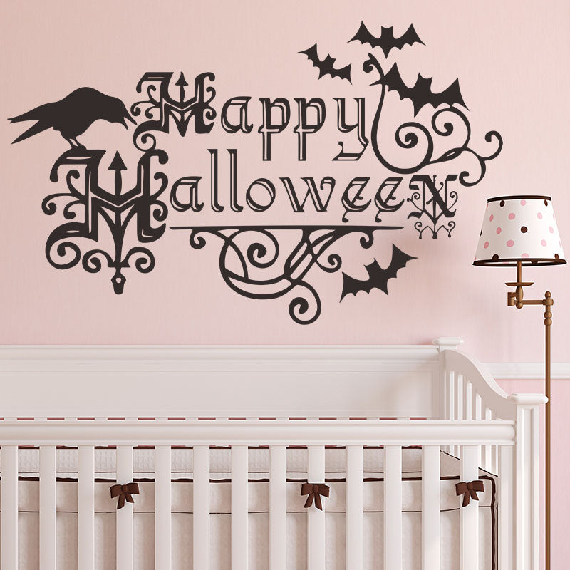 Miico FX3034 Halloween Sticker Creative Wall Sticker Removable Stickers For Room Decoration