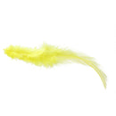 50 PCS Dyed Rooster Feathers for Decoration 10 - 15 cm - Yellow E4Z3