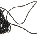 9m Black Braided Leather Necklace Cord String DIY 3mm HOT V2F9