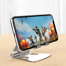Lingchen Aluminum Alloy Foldable Rotatable Desktop Phone Holder Tablet Stand For Smart Phone Tablet PC iPhone Samsung iPad