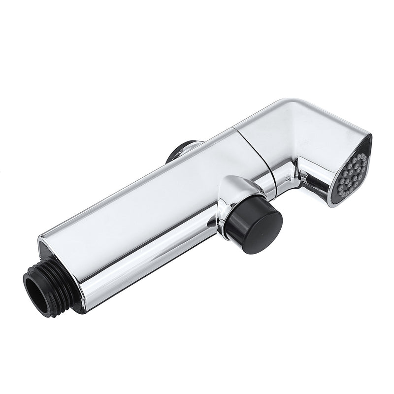 ABS Handheld Bathroom Bidet Portable Toilet Bidet Spray Shower Head Water Nozzle Sprayer Cloth Diaper Sprayer w/ Press Switch for Personal Hygiene