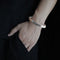 Trendy 8mm Buddha Beads Bracelet Natural Stone Casual Gradient Beaded Bracelet for Men Gift
