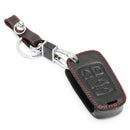 4 Buttons Car Remote Fold Key Fob Chain Cover Holder for Chevrolet