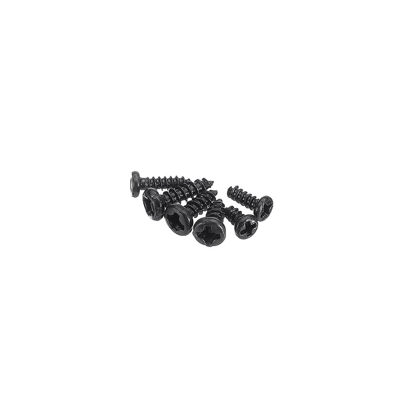 Suleve MXCP5 1200Pcs Mini Phillips Screw Micro Electronic Black Round Head Self Tapping Screw Kit M1 M1.2 M1.4 M1.7