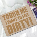 KCASA KC-M5 40x60cm Creative Letter Mat Entrance Door Mats Trap Printed Non-slip Floor Carpet