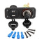 DC 12-24V Car Charger 2 USB Port + LED Volt Meterr + Car