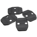 Door Lock Carbon Fiber Cover Protector Decoration Trim For BMW X5 F15 14-16