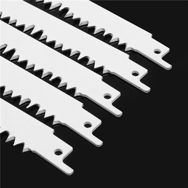 5pcs 240mm High Carbon Steel Reciprocating Saw Blades Sabre for Wood