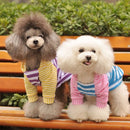 Sweater T-shirt Cotton for Dog with Hood Print Blue Piglet Size M I6E5