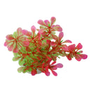 Plastic Plant Decoration for Aquarium Fish Tank Pink Green 10cm U9I2